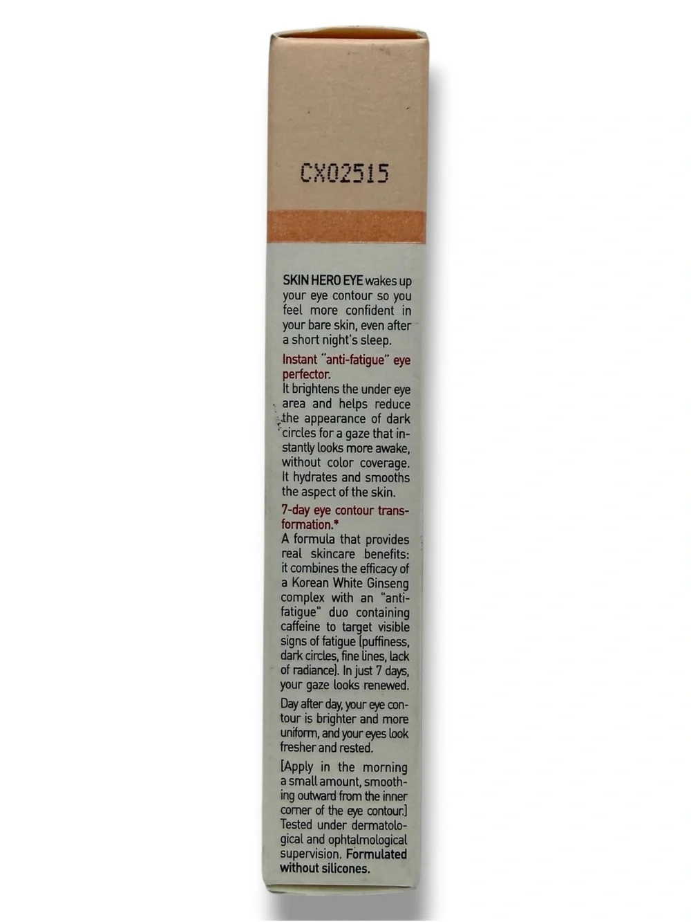 Erborian Skin Hero Eye Cream Anti-Fatigue Dark Circles Brightening Korean 10mL